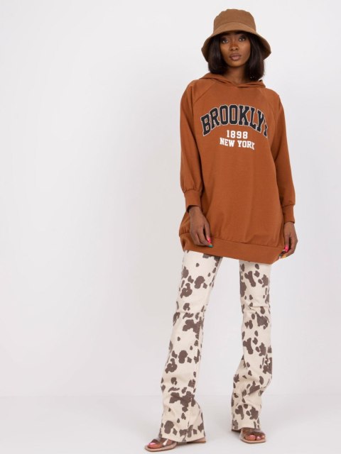 Bluza DHJ-BL-15658.35 jasny brązowy