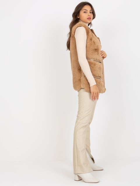 Kamizelka AI-KZ-TR2021.69 camelowy M