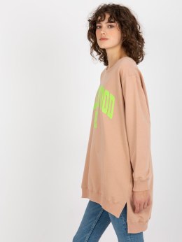 Bluza VI-BL-3102.01P beżowo-różowy