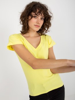 T-shirt VI-TS-035.01P jasny żółty S