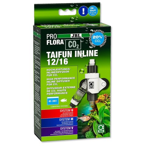 JBL ProFlora Taifun Inline 12/16 - dyfuzor CO2 JBL JBL ProFlora Taifun Inline 12/16 - dyfuzor CO2 JBL