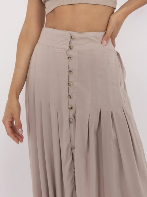 Spódnica D73761M50187B ciemny bezowy XS