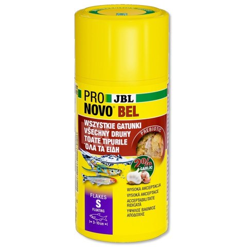 JBL Pronovo Bel Flakes S 100ml - podstawowy pokarm w płatkach dla ryb JBL JBL Pronovo Bel Flakes S 100ml - podstawowy pokarm w płatkach dla ryb JBL