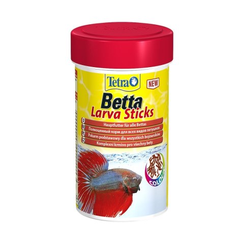 Tetra Betta Larva Sticks 100ml - pałeczki pokarm dla bojownika Tetra Tetra Betta Larva Sticks 100ml - pałeczki pokarm dla bojownika Tetra