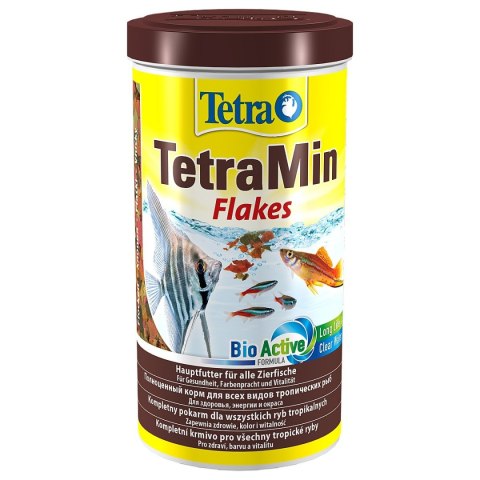 Tetra Min Flakes 1000ml - pokarm w płatkach dla ryb Tetra Tetra Min Flakes 1000ml - pokarm w płatkach dla ryb Tetra