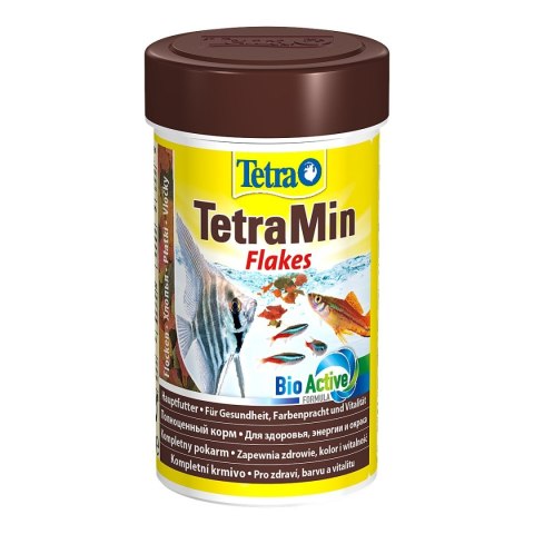 Tetra Min Flakes 100ml - pokarm w płatkach dla ryb Tetra Tetra Min Flakes 100ml - pokarm w płatkach dla ryb Tetra
