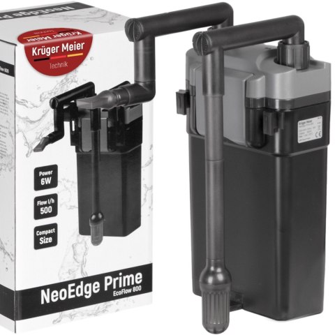 Kruger Meier NeoEdge Prime 800 - filtr zewnętrzny do akwarium 30l - 90l Kruger Meier Kruger Meier NeoEdge Prime 800 - filtr zewnętrzny do akwarium 30l - 90l Kruger Meier