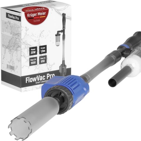 Kruger Meier FlowVac Pro - odmulacz automatyczny z filtrem wody Kruger Meier Kruger Meier FlowVac Pro - odmulacz automatyczny z filtrem wody Kruger Meier