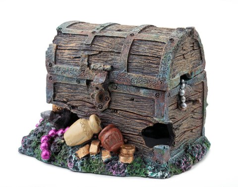 Happet - ozdoba do akwarium skrzynia skarbów 12cm Happet