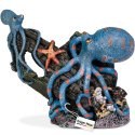 Kruger Meier Octopus Treasure - Dekoracja do akwarium 14x5.5x11.5 cm Kruger Meier