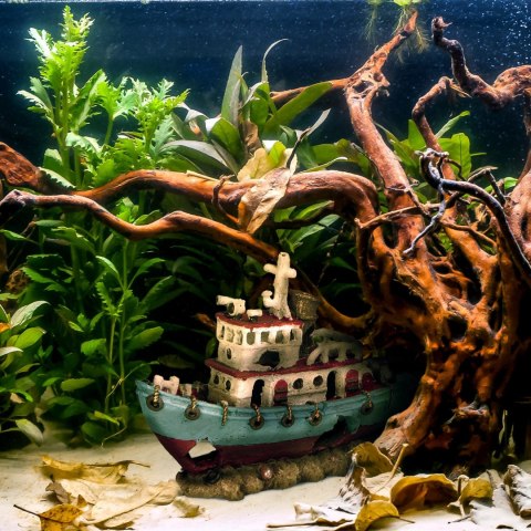 Kruger Meier Shipwreck - Statek do akwarium 28x9x18 cm Kruger Meier