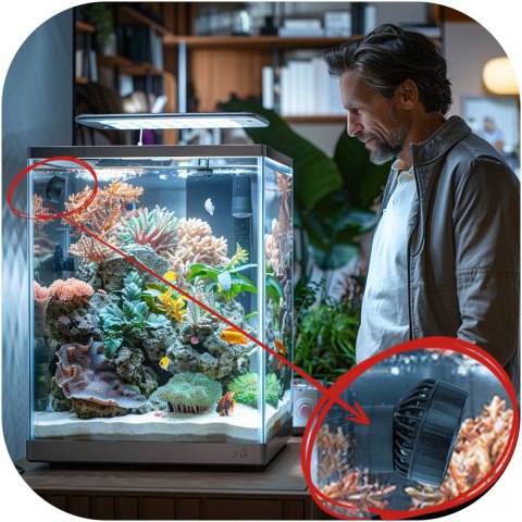 Jebao ELW-5 - płaska pompa cyrkulacyjna 3000l/h z Bluetooth Jebao / Jecod