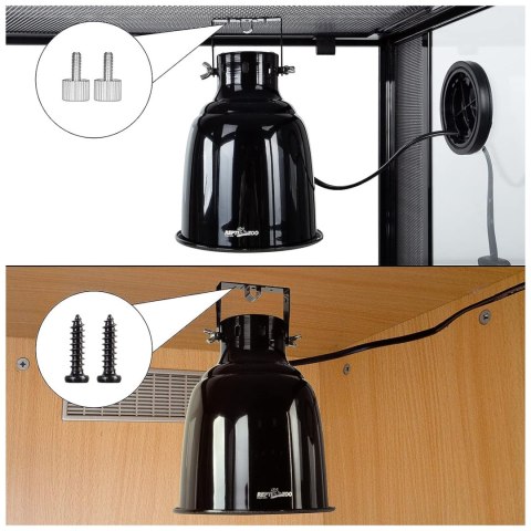 Repti-Zoo Multi Deep Dome - klosz i oprawka terrarystyczna Repti-Zoo