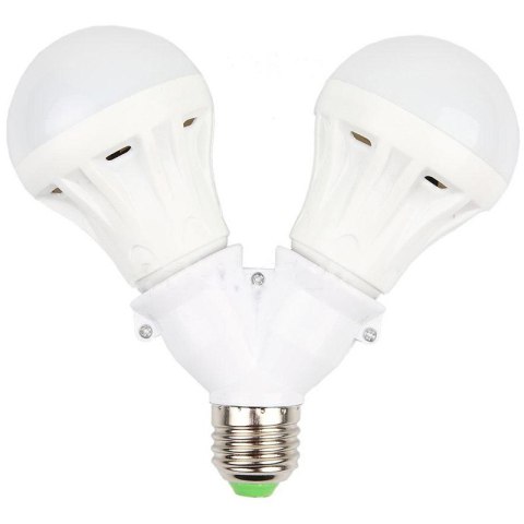 Terrario DoublePower - rozgałęziacz oprawka do żarówek e27 Terrario