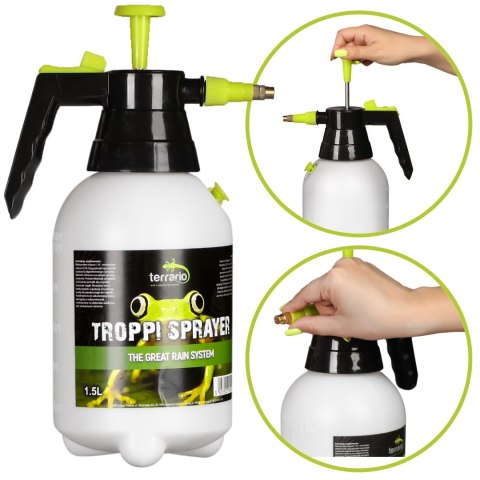 Terrario Troppi Sprayer 1500ml - zraszacz ciśnieniowy Terrario Terrario Troppi Sprayer 1500ml - zraszacz ciśnieniowy Terrario
