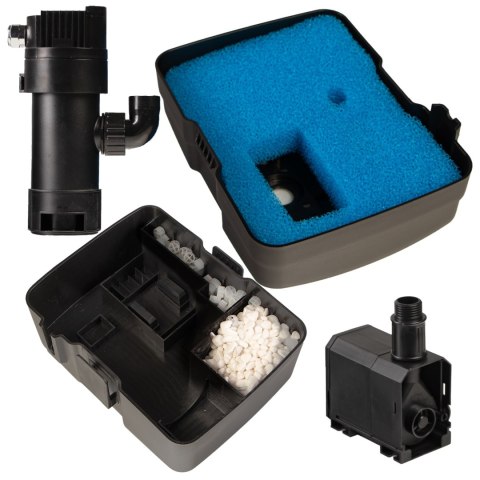 SUNSUN / GRECH Multi-Lake Filter Fountain UVC - filtr wody z UV i fontanna 1000l/h SunSun SUNSUN / GRECH Multi-Lake Filter Fountain UVC - filtr wody z UV i fontanna 1000l/h SunSun