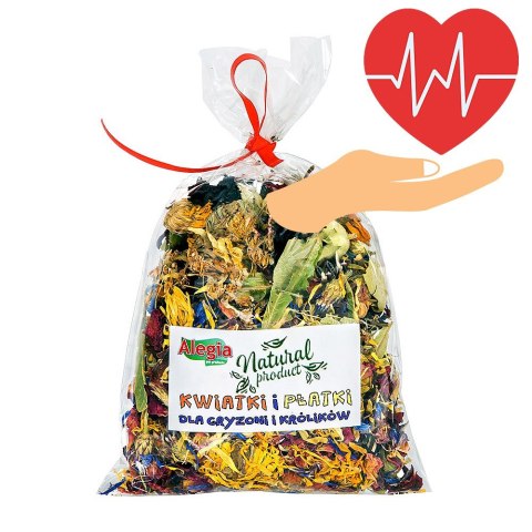 Alegia - ziołowa mieszanka z kwiatków i płatków 30g Alegia Alegia - ziołowa mieszanka z kwiatków i płatków 30g Alegia