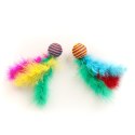 HappyPet Carnival Ball Toy - zabawka dla kotów 2 szt Happypet