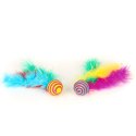 HappyPet Carnival Ball Toy - zabawka dla kotów 2 szt Happypet
