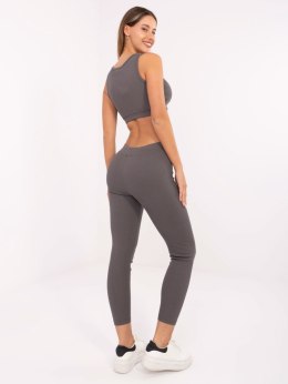 Komplet 359-KMPL-010.17 ciemny szary XS